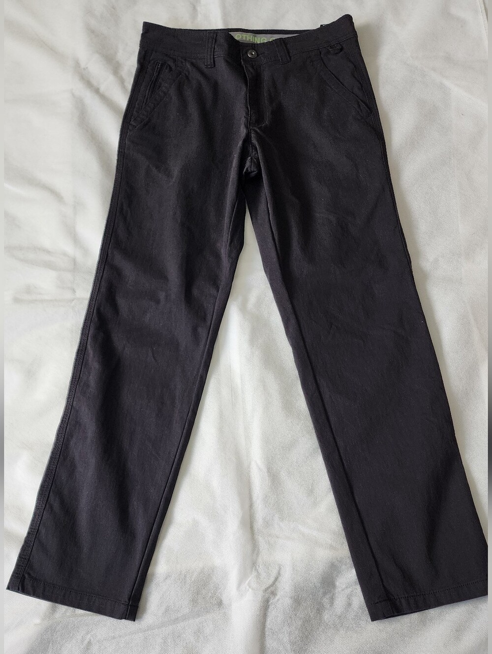 BC Clothing Classic Black Straight-Leg Pants Size 32